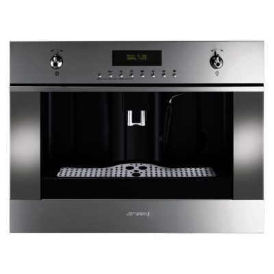 Smeg Classic CMS45X Built In Coffee Machine in Stainless Steel Smeg Classic CMS45X Built In Coffee Machine in Stainless Steel